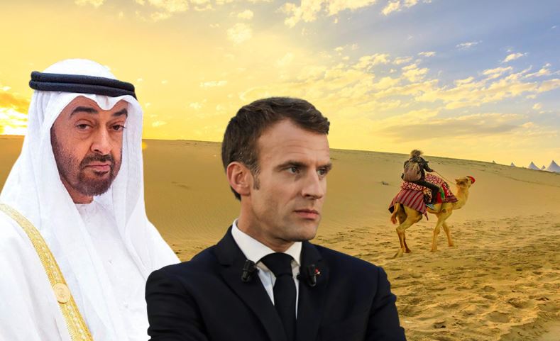 bin Zayed, UAE, France, Macron