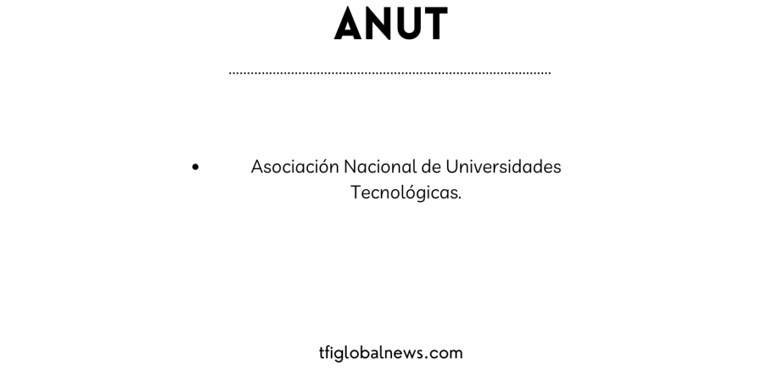 ANUT stand for table
