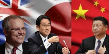 ASEAN, China, Japan, Australia,