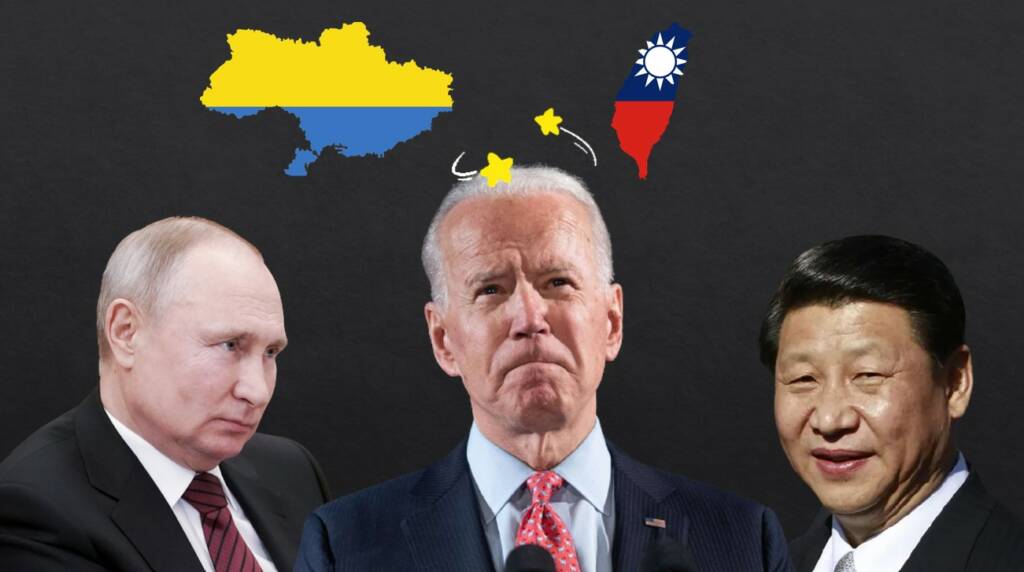 Biden China Russia Ukraine Taiwan