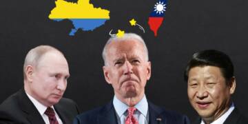 Biden China Russia Ukraine Taiwan