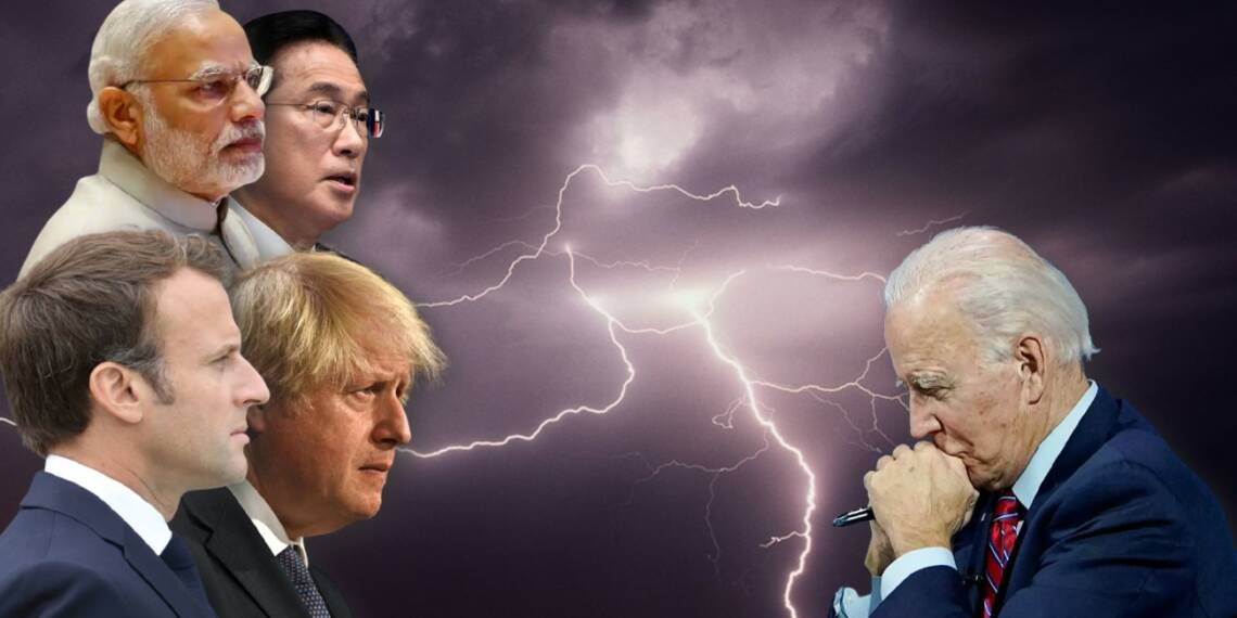 Joe Biden, India, France, Japan, UAE, UK