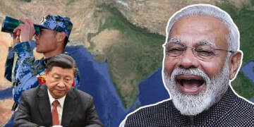 After being defeated by India on the naval front, China makes a hasty retreat