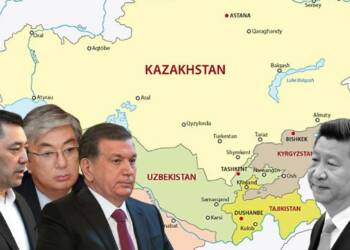 Central Asia, China, Russia, BRI, India