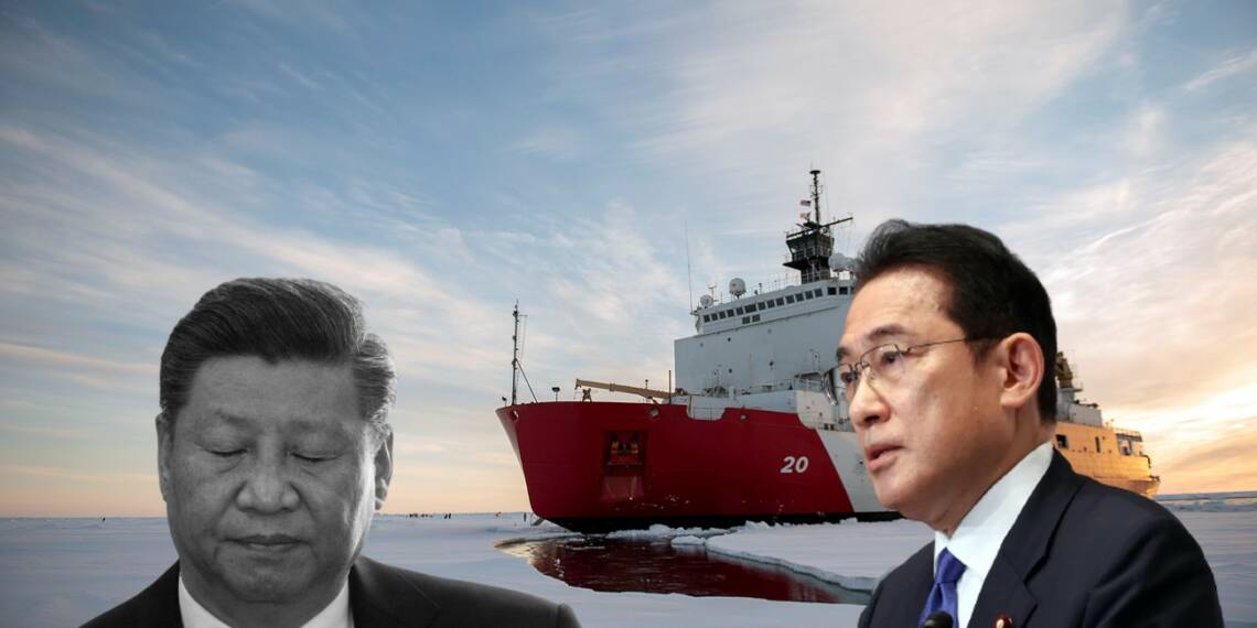 Japan, China, Arctic