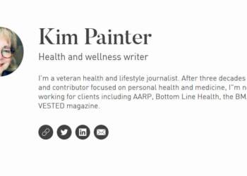 Kim Painter website dashboard