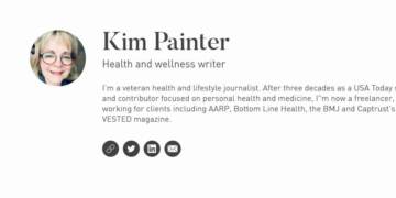 Kim Painter website dashboard