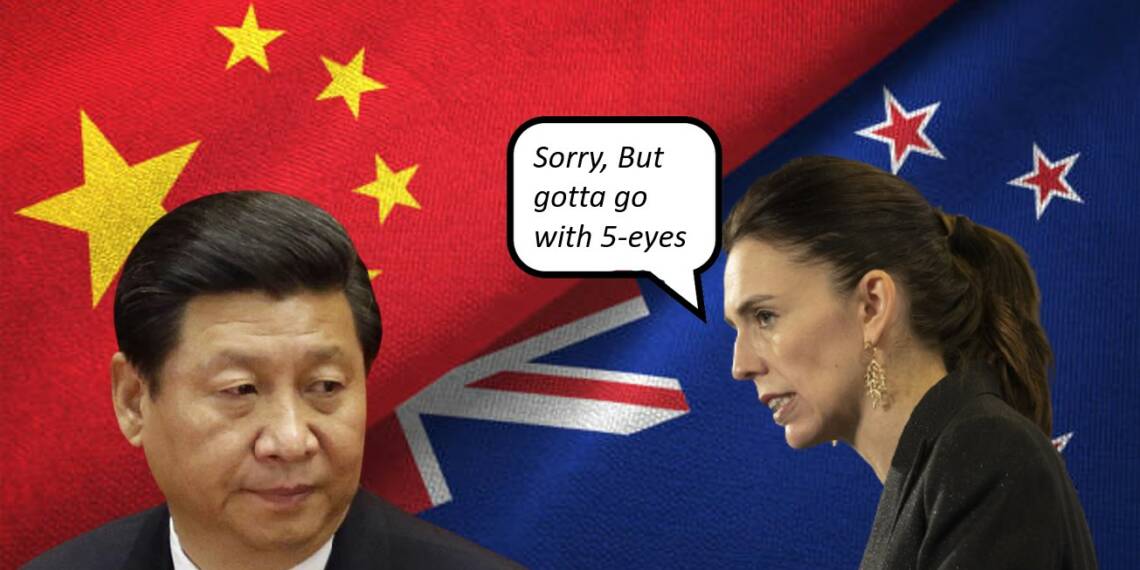 New Zealand’s defence establishment rises up in arms against Jacinda’s China policy