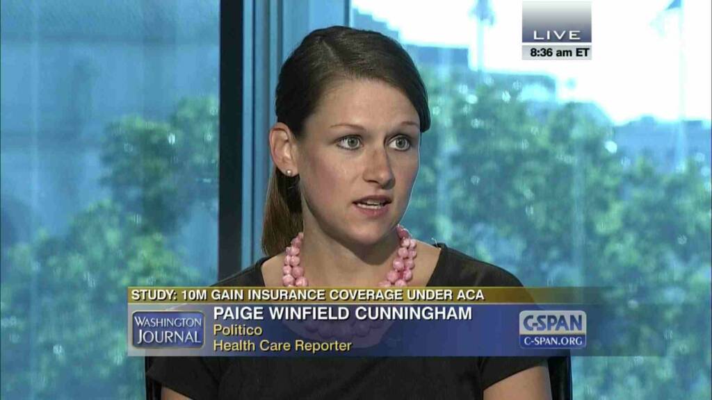 Paige Winfield Cunningham hosting the show