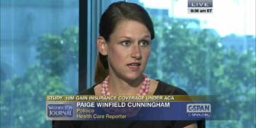 Paige Winfield Cunningham hosting the show