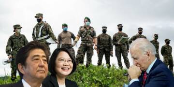 Shinzo Abe Joe Biden Taiwan Japan US