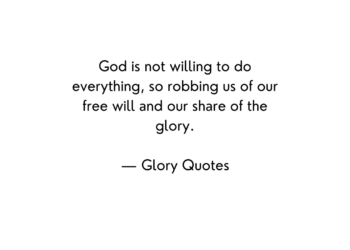 best glory quotes