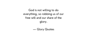 best glory quotes