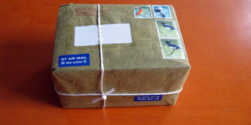 held at post office at customer request Parcel