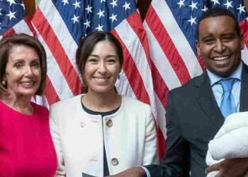 Andrea Neguse with husband