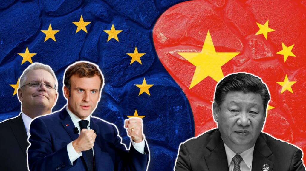 Australia's China's EU BRI France