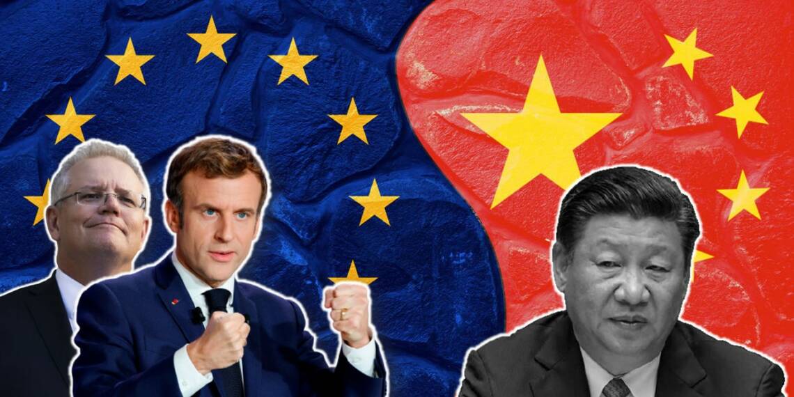 Australia's China's EU BRI France