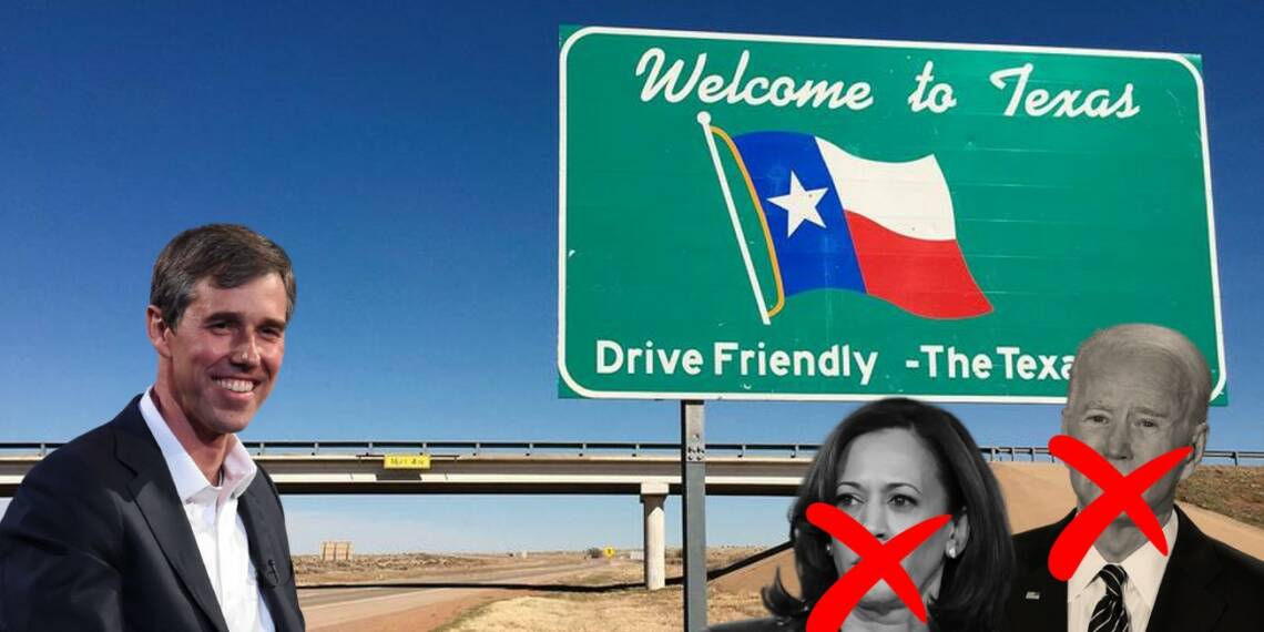 Beto O'Rourke Joe Biden Texas Campaign Kamala Harris