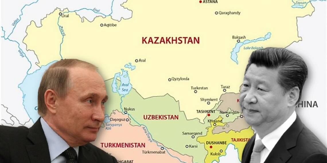 China Central Asia Kazakhstan Russia