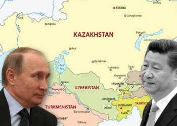 China Central Asia Kazakhstan Russia