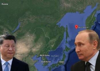 China Russia Russian Okhotsk