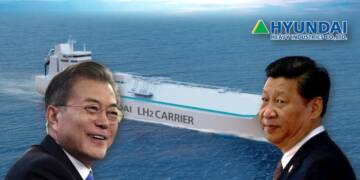 Hyundai Heavy Industries China Chinese shipbuilding industry autonomous navigation technology