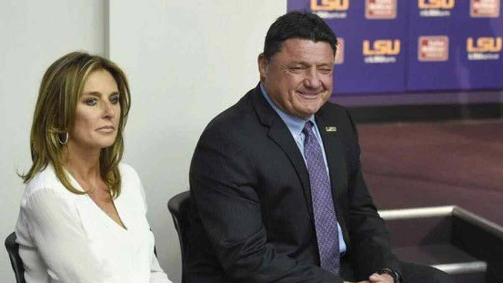 Kelly Orgeron with her husband