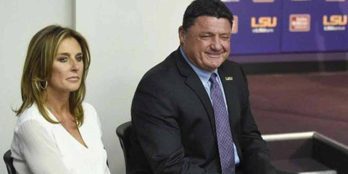 Kelly Orgeron with her husband