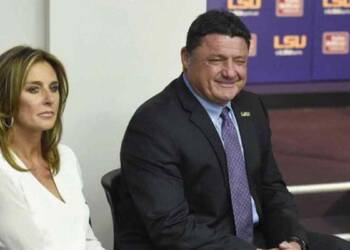 Kelly Orgeron with her husband