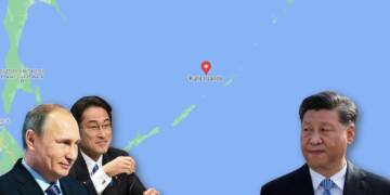 Kuril Islands Japan Russia China Arctic