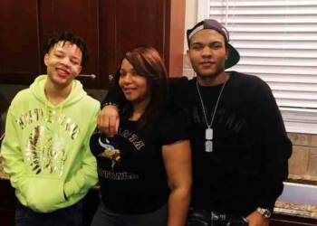 Lashon Dixon with family