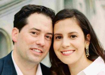 Matthew Manda with his wife