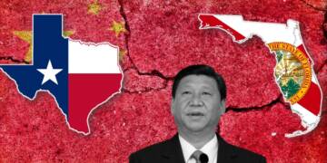 Rear Earth US Texas Florida