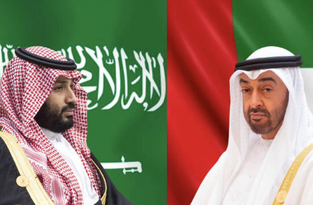 Saudi Arabia, UAE, China