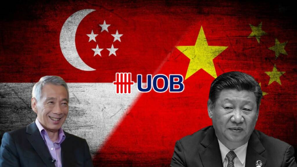 Singapore Chinese UOB banking southeast