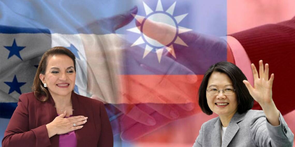 Taiwan Honduras China Castro President