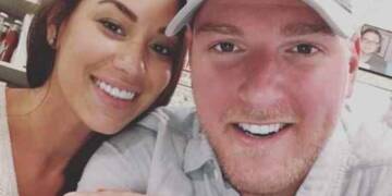 wife of pat macafee with Pat himself