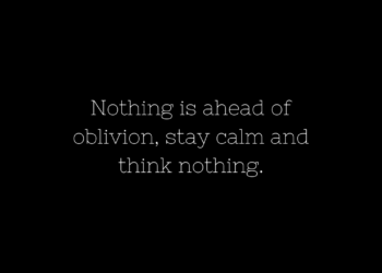 best oblivion quotes