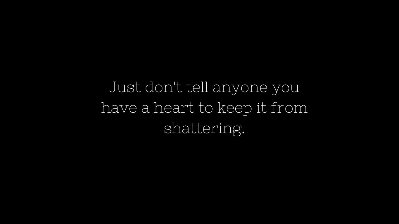 heartless person quote