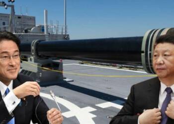 China, Japan, railguns, missiles,