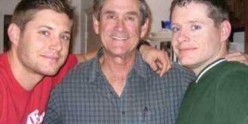 joshua ackles with his father