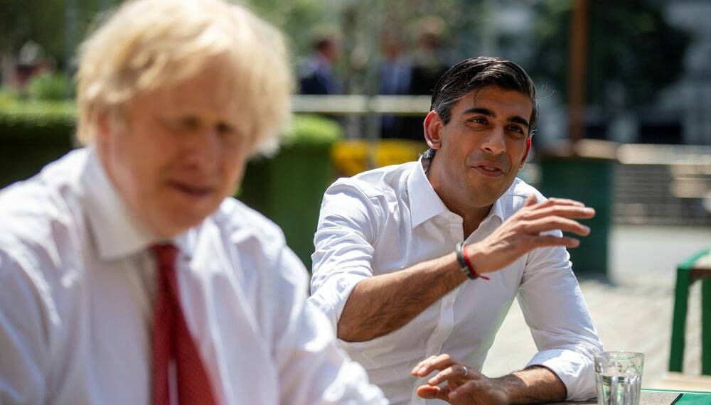 Rishi Sunak Boris Johnson China PM British
