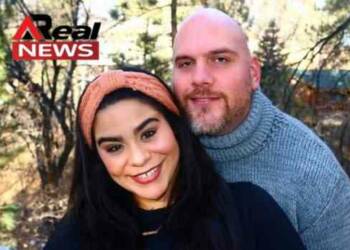 Adam Celorier with his wife