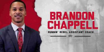 Brandon Chappell graphic presentation on tv