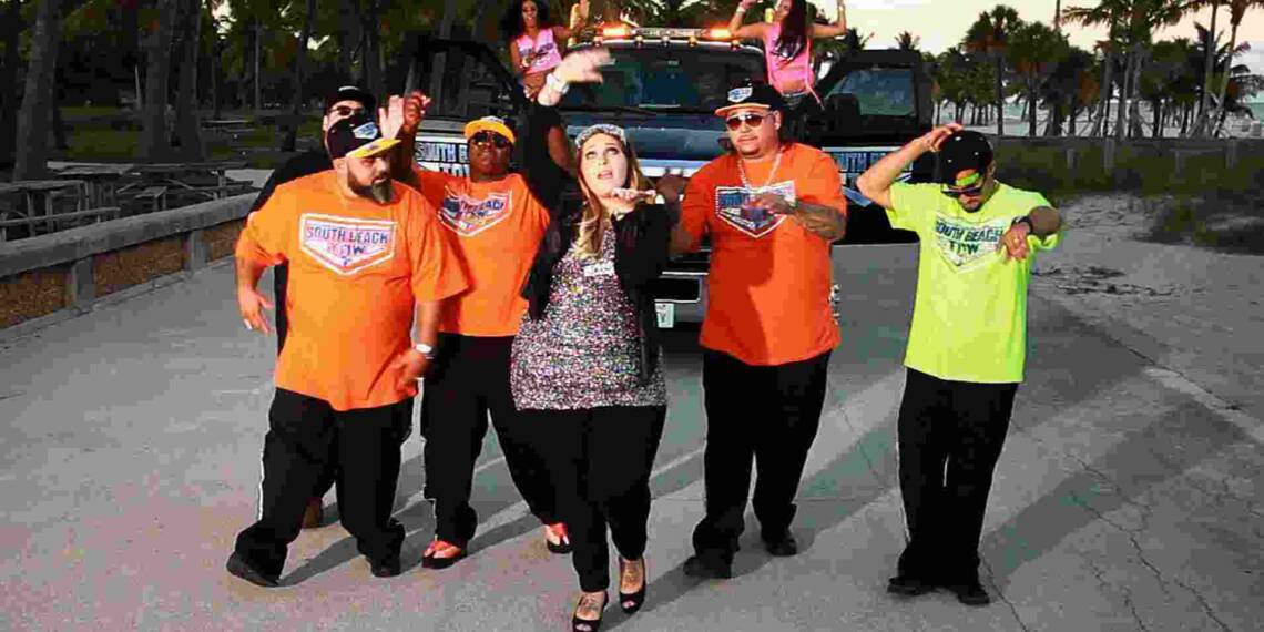 Christie Ashenoff hosting a show