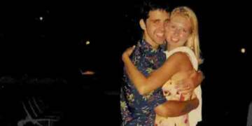 Christy Neal with her husband