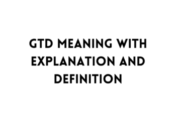 GTD meaning table