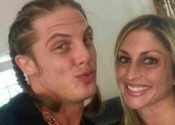 lisa riddle with her husband