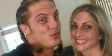 lisa riddle with her husband