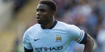 Micah Richards playing football